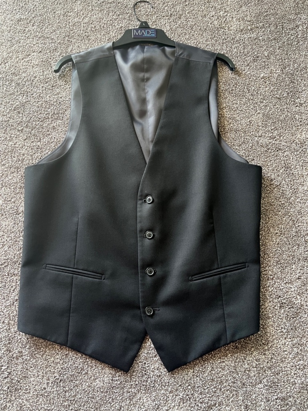 Cam Newton Men's Four-Button Dress Vest